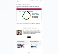 Kleine Seitenvorschau von italien.diplo.de