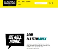 Kleine Seitenvorschau von underworld-records.de