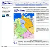Kleine Seitenvorschau von undine.bafg.de