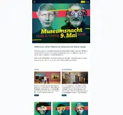 Kleine Seitenvorschau von museumsnacht-halle-leipzig.de