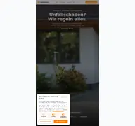 Kleine Seitenvorschau von unfallpaten.de