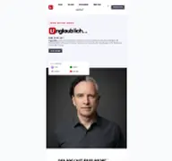 Kleine Seitenvorschau von unglaublich.de