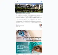 Kleine Seitenvorschau von uni-augenklinik-frankfurt.de
