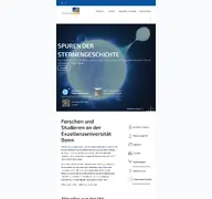 Kleine Seitenvorschau von uni-bonn.de