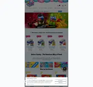 Kleine Seitenvorschau von unicat-candy.de