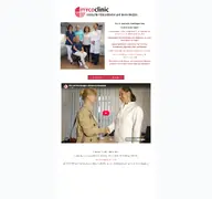 Kleine Seitenvorschau von mycoclinic.de