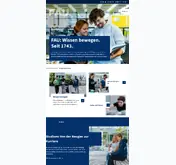 Kleine Seitenvorschau von uni-erlangen.de
