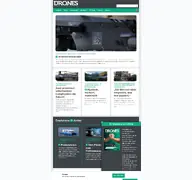 Kleine Seitenvorschau von drones-magazin.de