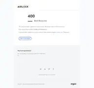 Kleine Seitenvorschau von airlock.com