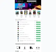 Kleine Seitenvorschau von gamedealz.de