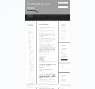 Kleine Seitenvorschau von formatting-and-more.de
