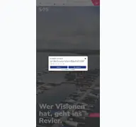 Kleine Seitenvorschau von sas-sachsen.de