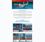 Kleine Seitenvorschau von sassenberg.dlrg.de