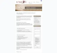 Kleine Seitenvorschau von unique-leadership.de