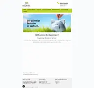 Kleine Seitenvorschau von saxonitas.de