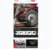 Kleine Seitenvorschau von manitou.com