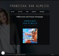 Kleine Seitenvorschau von franziska-van-almsick.de