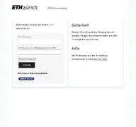 Kleine Seitenvorschau von wohnen.ethz.ch