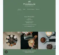Kleine Seitenvorschau von cafe-milchhaeusle.de