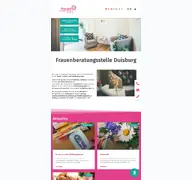 Kleine Seitenvorschau von frauenberatungsstelle-duisburg.de