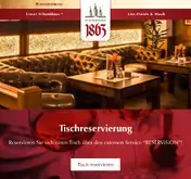Kleine Seitenvorschau von schankhaus1863.de