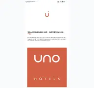 Kleine Seitenvorschau von uno-hotels.de