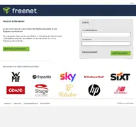 Kleine Seitenvorschau von freenet-dls.mitarbeiterangebote.de