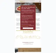 Kleine Seitenvorschau von cafe-zendler.de