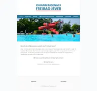 Kleine Seitenvorschau von freibad-jever.de