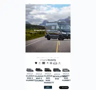 Kleine Seitenvorschau von megamobil-wohnmobile-center.de