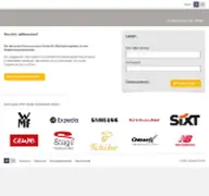 Kleine Seitenvorschau von unsere.mitarbeiterangebote.de