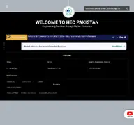 Kleine Seitenvorschau von hec.gov.pk