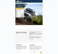 Kleine Seitenvorschau von freizeit-steiner.de