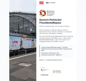 Kleine Seitenvorschau von freundschaftspass.de