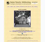 Kleine Seitenvorschau von adelsquellen.de
