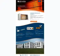 Kleine Seitenvorschau von optron.de
