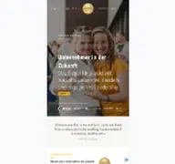 Kleine Seitenvorschau von unternehmer-der-zukunft-auszeichnung.de