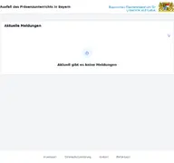 Kleine Seitenvorschau von unterrichtsausfall.bayern.de