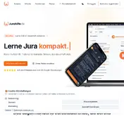 Kleine Seitenvorschau von jurahilfe.de