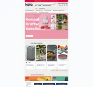 Kleine Seitenvorschau von kela.de