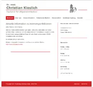 Kleine Seitenvorschau von cottbus-hausarzt.de