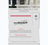Kleine Seitenvorschau von orthopaedie-hennebergstrasse.de