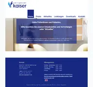 Kleine Seitenvorschau von kaiser-hn.de