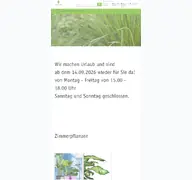 Kleine Seitenvorschau von gartencenter-schlegel.de