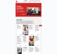 Kleine Seitenvorschau von caritas-hochrhein.de