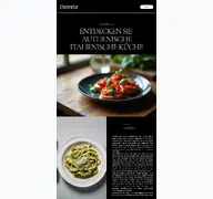 Kleine Seitenvorschau von osteria-coburg.de