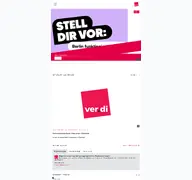 Kleine Seitenvorschau von berlin.verdi.de