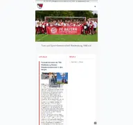 Kleine Seitenvorschau von tsg-waldenburg.de
