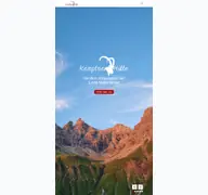 Kleine Seitenvorschau von kemptner-huette.de
