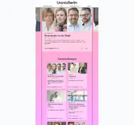 Kleine Seitenvorschau von urania.de